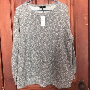 Black and White Lane Bryant Shirt